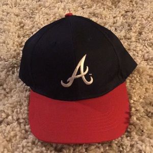 Atlanta Braves “A” hat unisex with Velcro strap